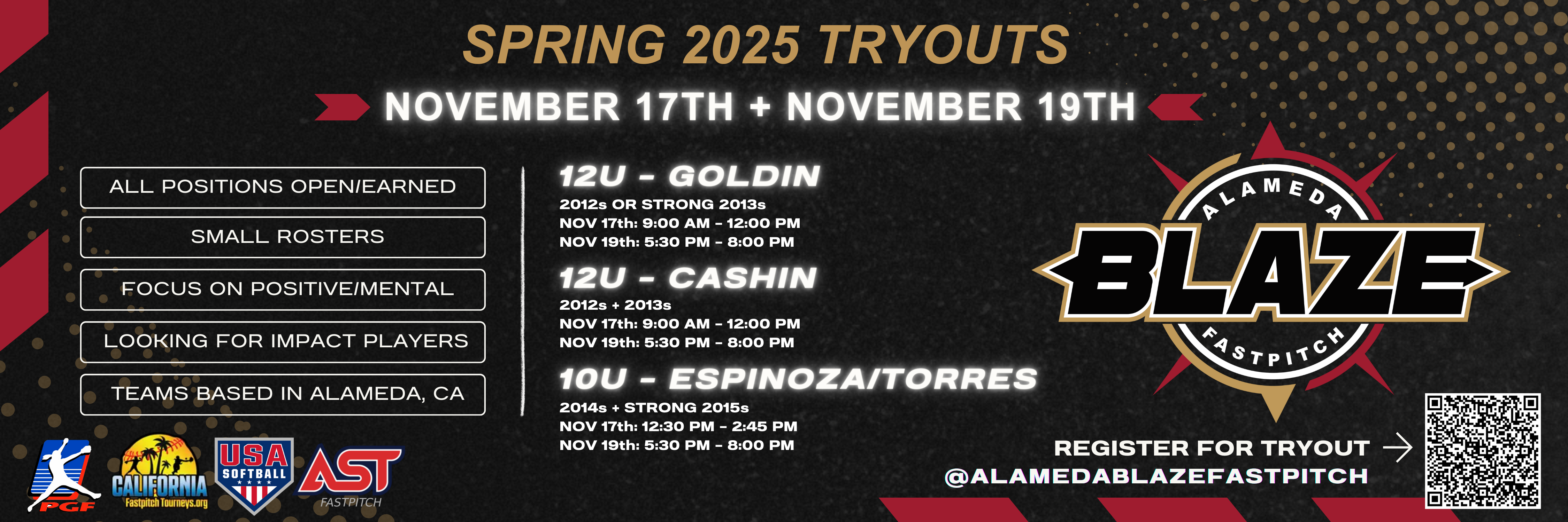 2025 SPRING TRYOUTS BANNER